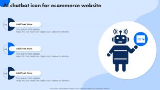AI Chatbot Icon For Ecommerce Website