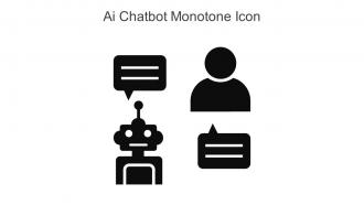 Ai Chatbot Monotone Icon In Powerpoint Pptx Png And Editable Eps Format