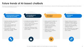 AI Chatbots For Business Transforming Customer Support Function Powerpoint Presentation Slides AI CD V Aesthatic Captivating