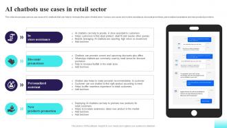 AI Chatbots Use Cases In Retail Sector Comprehensive Guide For AI Based AI SS V