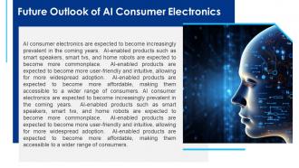 AI Consumer Electronics Powerpoint Presentation And Google Slides ICP Attractive Impressive