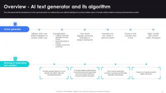 AI Content Generator Platform Powerpoint Presentation Slides AI CD V Appealing Template