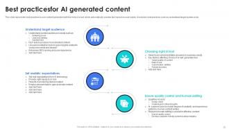 AI Content Generator Platform Powerpoint Presentation Slides AI CD V Idea Slides