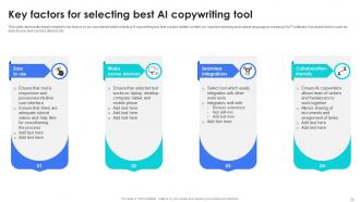 AI Content Generator Platform Powerpoint Presentation Slides AI CD V Professionally Slides