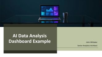AI Data Analysis Dashboard Example PPT Slides VA