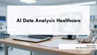 AI Data Analysis Healthcare PPT Presentation VA