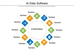 Ai data software ppt powerpoint presentation file elements cpb