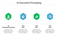 Ai document processing ppt powerpoint presentation file themes cpb