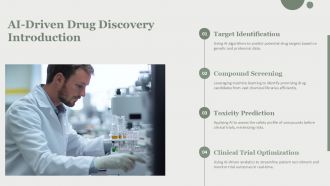 AI Driven Drug Discovery Bioinformatics Research PPT Example AT Image Interactive