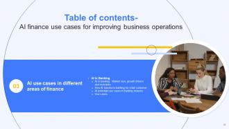 AI Finance Use Cases For Improving Business Operations AI CD V Slides Professionally