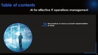 AI For Effective IT Operations Management Powerpoint Presentation Slides AI CD V Adaptable Image