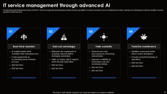 AI For Effective IT Operations Management Powerpoint Presentation Slides AI CD V Appealing Images
