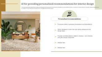 AI For Providing Personalized Recommendations ChatGPT Transforming Spaces With Gpt ChatGPT SS