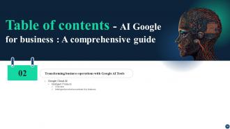 AI Google For Business A Comprehensive Guide AI CD V Compatible Template
