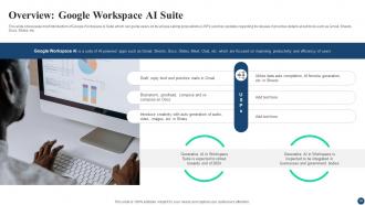 AI Google For Business A Comprehensive Guide AI CD V Template Slides