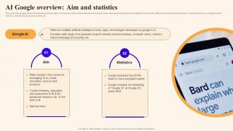 Ai Google Overview Aim And Statistics Using Google Bard Generative Ai AI SS V