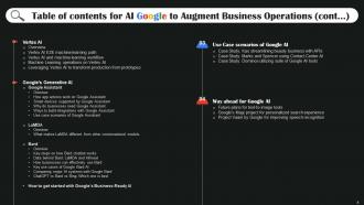 AI Google To Augment Business Operations AI CD V Colorful Image