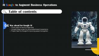 AI Google To Augment Business Operations AI CD V Editable Good