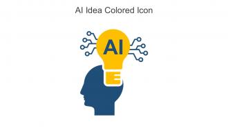 AI Idea Colored Icon In Powerpoint Pptx Png And Editable Eps Format