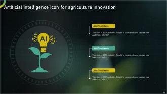 AI In Agriculture Powerpoint PPT Template Bundles Multipurpose Colorful