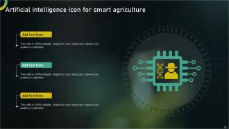 AI In Agriculture Powerpoint PPT Template Bundles Attractive Colorful