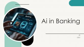 AI In Banking PPT Sample ACP