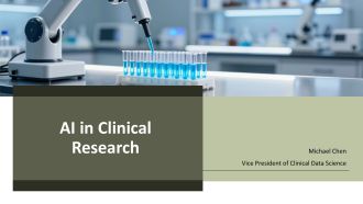 AI In Clinical Research PPT Structure VA