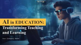 AI In Education Transforming Teaching And Learning AI CD