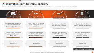 AI In Games Powerpoint Ppt Template Bundles Aesthatic Appealing