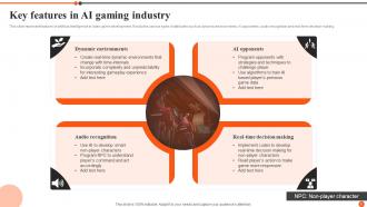 AI In Games Powerpoint Ppt Template Bundles Adaptable Appealing