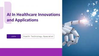 AI In Healthcare Innovations And Applications PPT Template ACP AI In Healthcare Innovations And Applications PPT Template ACP