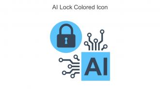 AI Lock Colored Icon In Powerpoint Pptx Png And Editable Eps Format