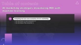 AI Marketing Strategies Maximizing ROI With Machine Learning AI CD V Engaging Downloadable