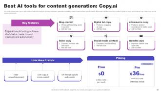 AI Marketing Strategies Maximizing ROI With Machine Learning AI CD V Content Ready Downloadable