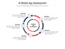 Ai mobile app development ppt powerpoint presentation slides cpb