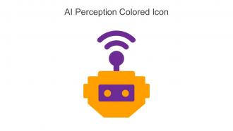 AI Perception Colored Icon In Powerpoint Pptx Png And Editable Eps Format