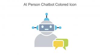 Ai Person Chatbot Colored Icon In Powerpoint Pptx Png And Editable Eps Format