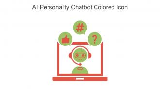 AI Personality Chatbot Colored Icon In Powerpoint Pptx Png And Editable Eps Format