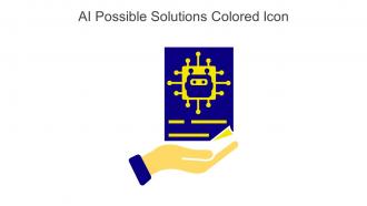 AI Possible Solutions Colored Icon In Powerpoint Pptx Png And Editable Eps Format