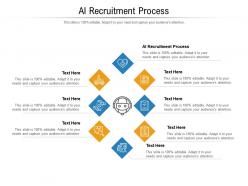 Ai recruitment process ppt powerpoint presentation model picture cpb