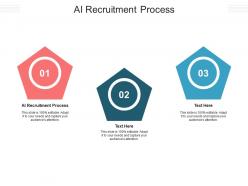 Ai recruitment process ppt powerpoint presentation styles design templates cpb