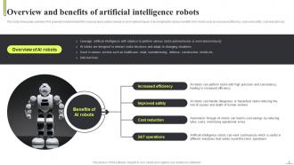 AI Robot Applications Across Various Industries AI CD Captivating Images