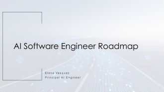 AI Software Engineer Roadmap PPT Graphics VA