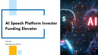 AI Speech Platform Investor Funding Elevator PPT Outline ACP