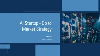 AI Startup Go To Market Strategy PPT Template ST AI