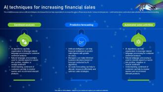 AI Techniques For Increasing Financial Sales How AI Is Revolutionizing Finance Industry AI SS