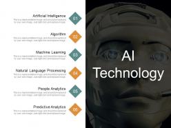 Ai technology sample of ppt