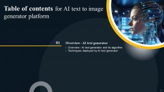 AI Text To Image Generator Platform Powerpoint Presentation Slides AI CD V Informative Good