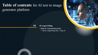 AI Text To Image Generator Platform Powerpoint Presentation Slides AI CD V Captivating Unique