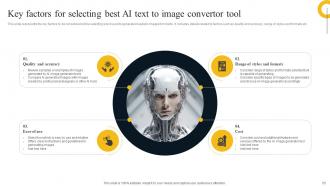 AI Text To Image Generator Platform Powerpoint Presentation Slides AI CD V Good Content Ready